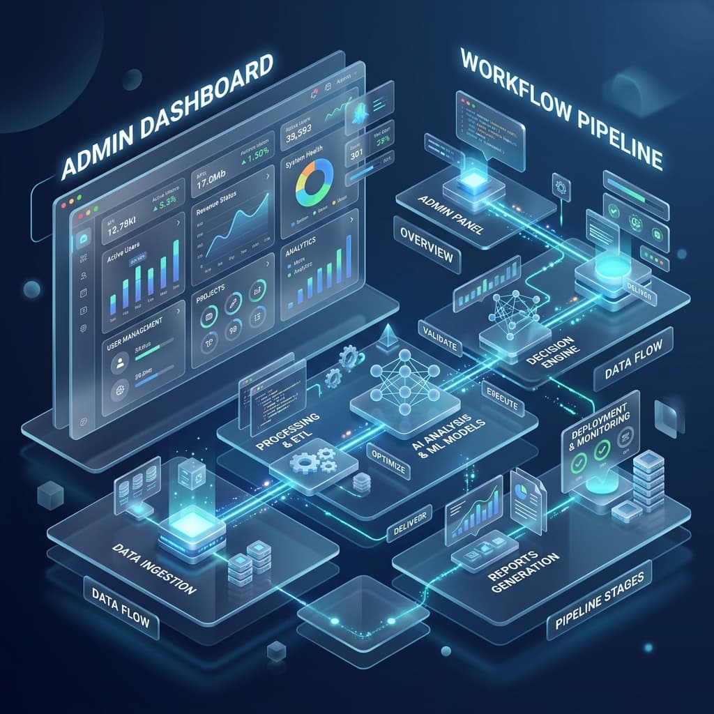 Custom CRM Dashboard and Workflow Pipeline