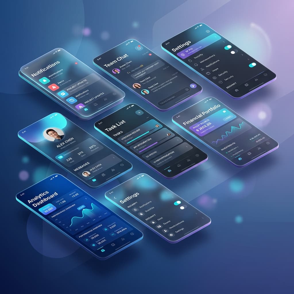 Mobile Portfolio Examples