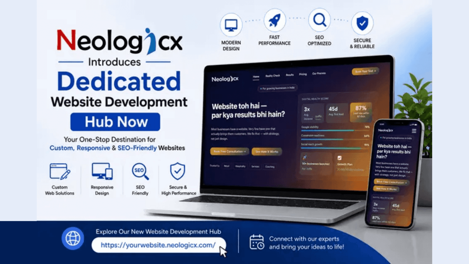 Neologicx Introduces Dedicated Website Development Hub Now