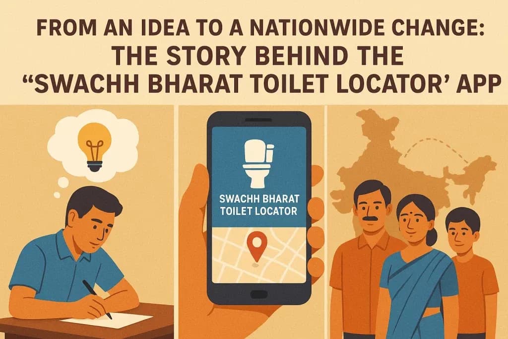Story Behind The Swachh Bharat Toilet Locator App