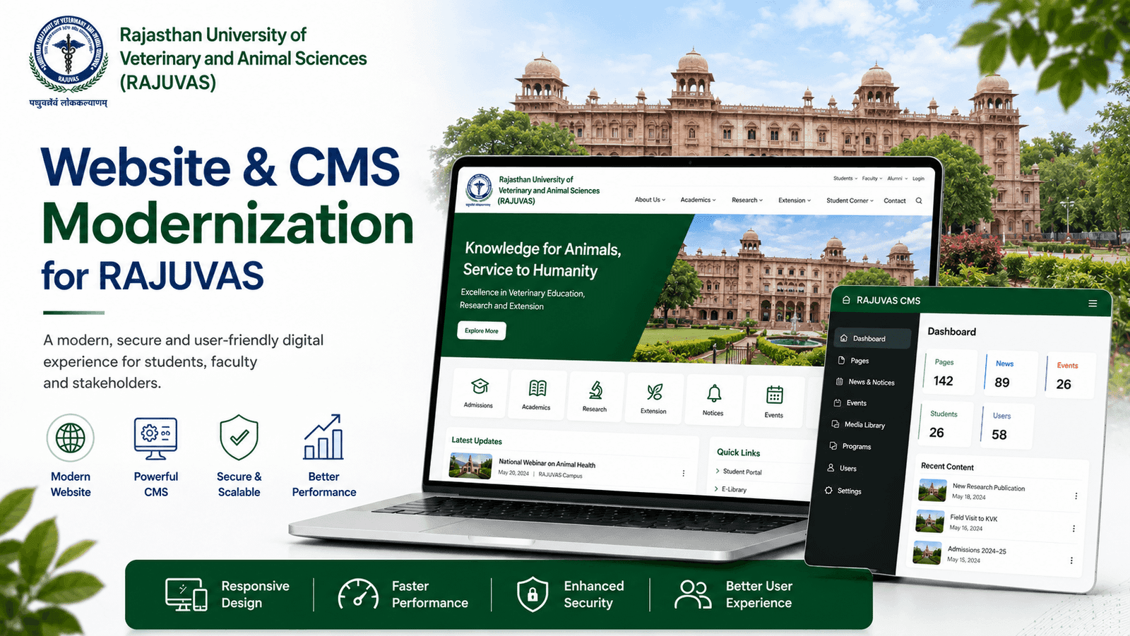 Rajasthan University of Veterinary and Animal Sciences (RAJUVAS)