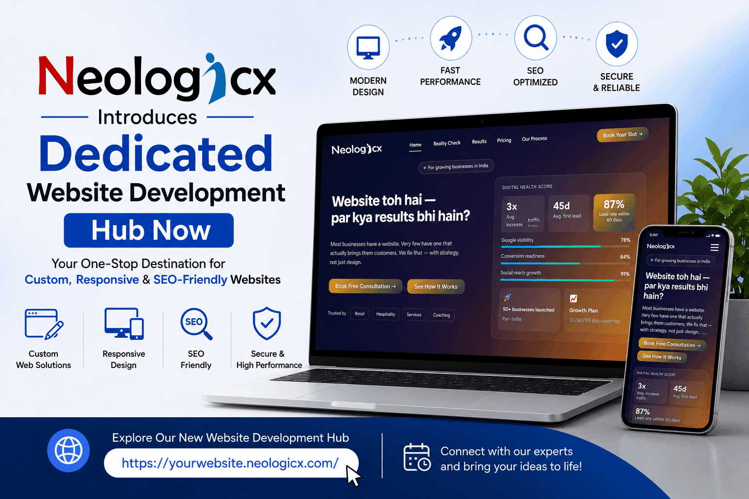 Neologicx Introduces Dedicated Website Development Hub Now